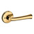 Baldwin 5112003PRIV-PRE Lifetime Brass Privacy Lever with 5075 Rose