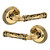 Baldwin 5122003PRIV-PRE Lifetime Brass Privacy Lever with 5022 Rose