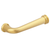 Baldwin 5116.003.RMR/LMR Lifetime Polished Brass 1/2 Pair of 5116 Solid Brass Levers Minus Rosettes