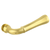Baldwin 5113.003.RMR/LMR Lifetime Polished Brass 1/2 Pair of 5113 Solid Brass Levers Minus Rosettes