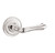 Baldwin 5101.055.fd Lifeitme Polished Nickel Full Dummy 5101 Solid Brass Lever with Your Choice of Rosette