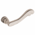 Baldwin 5108055MR Lifetime Polished Nickel Pair of 5108 Solid Brass Levers Minus Rosettes