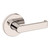 Baldwin 5105055PASS-PRE Lifetime Polished Nickel Passage Lever with 5046 Rose