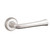 Baldwin 5112.055.pass.s Lifetime Polished Nickel Passage 5112 Solid Brass Lever with Your Choice of Small Rosette