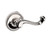 Baldwin 5104055PRIV-PRE Lifetime Polished Nickel Privacy Lever with 5004 Rose