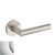 Baldwin 5173.055.priv Lifetime Polished Nickel Privacy 5173 Solid Brass Lever with Your Choice of Rosette