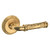 Baldwin 5122044FD-PRE Lifetime Satin Brass Full Dummy Lever with 5022 Rose