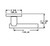 Baldwin 5137044FD-PRE Lifetime Satin Brass Full Dummy Lever with 5046 Rose