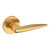 Baldwin 5166044PRIV-PRE Lifetime Satin Brass Privacy Lever with 5046 Rose