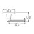 Baldwin 5105056FD-PRE Lifetime Satin Nickel Full Dummy Lever with 5046 Rose