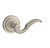 Baldwin 5152.056.fd Lifetime Satin Nickel Full Dummy 5152 Solid Brass Lever with Your Choice of Rosette