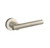 Baldwin 5137.056.idm.s Lifetime Satin Nickel Half Dummy 5137 Solid Brass Lever with Your Choice of Small Rosette