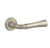 Baldwin 5113.056.pass.s Lifetime Satin Nickel Passage 5113 Solid Brass Lever with Your Choice of Small Rosette