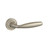 Baldwin 5106.056.priv.s Lifetime Satin Nickel Privacy 5106 Solid Brass Lever with Your Choice of Small Rosette