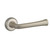 Baldwin 5112.056.priv.s Lifetime Satin Nickel Privacy 5112 Solid Brass Lever with Your Choice of Small Rosette