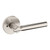 Baldwin 5161056PRIV-PRE Lifetime Satin Nickel Privacy Lever with 5046 Rose