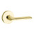 Baldwin 5162.031.priv Non-lacquered Brass Privacy 5162 Solid Brass Lever with Your Choice of Rosette