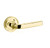 Baldwin 5190.031.priv.s Non-lacquered Brass Privacy 5190 Solid Brass Lever with Your Choice of Small Rosette
