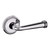 Baldwin 5116260FD-PRE Polished Chrome Full Dummy Lever with 5070 Rose