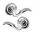 Baldwin 5152260FD-PRE Polished Chrome Full Dummy Lever with 5048 Rose