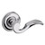 Baldwin 5152260FD-PRE Polished Chrome Full Dummy Lever with 5048 Rose