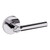 Baldwin 5161260FD-PRE Polished Chrome Full Dummy Lever with 5046 Rose