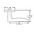 Baldwin 5166260FD-PRE Polished Chrome Full Dummy Lever with 5046 Rose