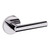 Baldwin 5173260FD-PRE Polished Chrome Full Dummy Lever with 5046 Rose