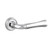 Baldwin 5113.260.pass.s Polished Chrome Passage 5113 Solid Brass Lever with Your Choice of Small Rosette