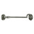 Deltana CHB6U15A Antique Nickel 6" Solid Brass Cabin Hook