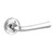 Baldwin 5141.260.pass.s Polished Chrome Passage 5141 Solid Brass Lever with Your Choice of Small Rosette