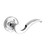 Baldwin 5152.260.pass.s Polished Chrome Passage 5152 Solid Brass Lever with Your Choice of Small Rosette