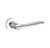 Baldwin 5164.260.pass.s Polished Chrome Passage 5164 Solid Brass Lever with Your Choice of Small Rosette