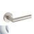 Baldwin 5173.260.priv.s Polished Chrome Privacy 5173 Solid Brass Lever with Your Choice of Small Rosette