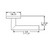 Baldwin 5173260PRIV-PRE Polished Chrome Privacy Lever with 5046 Rose