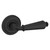 Baldwin 5125190FD-PRE Satin Black Full Dummy Lever with 5048 Rose