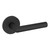 Baldwin 5173190FD-PRE Satin Black Full Dummy Lever with 5046 Rose