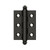 Deltana CH2015U10B Oil Rubbed Bronze 2" x 1-1/2" Square Corner Brass Cabinet Hinge