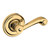 Baldwin 5103031FD-PRE Unlacquered Brass Full Dummy Lever with 5048 Rose
