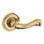 Baldwin 5108031FD-PRE Unlacquered Brass Full Dummy Lever with 5048 Rose