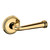 Baldwin 5116031FD-PRE Unlacquered Brass Full Dummy Lever with 5070 Rose