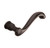 Baldwin 5104.112.RMR/LMR Venetian Bronze 1/2 Pair of 5104 Solid Brass Levers Minus Rosettes