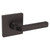 Baldwin 5190112FD-PRE Venetian Bronze Full Dummy Lever with R017 Rose