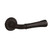 Baldwin 5113.112.pass.s Venetian Bronze Passage 5113 Solid Brass Lever with Your Choice of Small Rosette