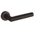 Baldwin 5173.112.pass.s Venetian Bronze Passage 5173 Solid Brass Lever with Your Choice of Small Rosette
