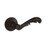 Baldwin 5121.112.pass.s Venetian Bronze Passage 5121 Solid Brass Lever with Your Choice of Small Rosette