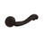 Baldwin 5108.112.priv.s Venetian Bronze Privacy 5108 Solid Brass Lever with Your Choice of Small Rosette