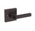 Baldwin 5190112PRIV-PRE Venetian Bronze Privacy Lever with R017 Rose