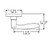 Baldwin 5164112RDM-PRE Venetian Bronze Right Handed Half Dummy Lever with 5046 Rose