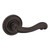 Baldwin 5108112RDM-PRE Venetian Bronze Right Handed Half Dummy Lever with 5048 Rose